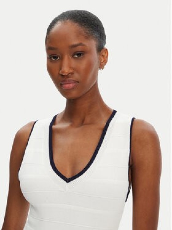 Marciano Guess Sukienka codzienna 5RGK99 5640Z Écru Regular Fit