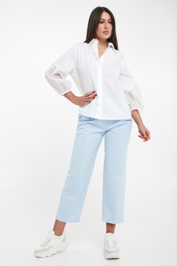 Koszula damska z jedwabiem PESERICO