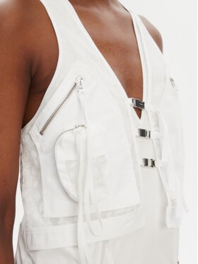 PINKO Sukienka codzienna Benny 105305 A2MO Biały Regular Fit