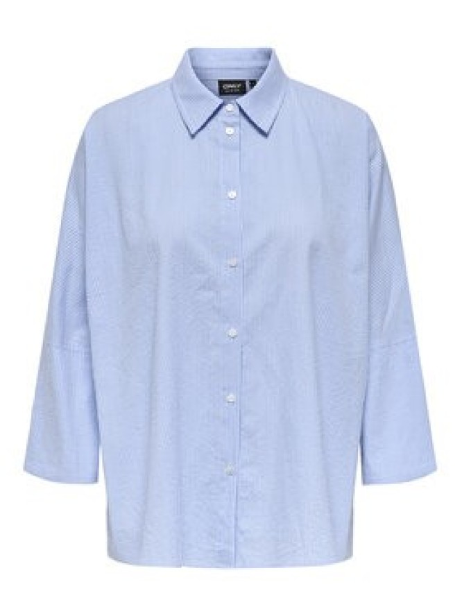 ONLY Koszula Augusta 15347661 Niebieski Loose Fit