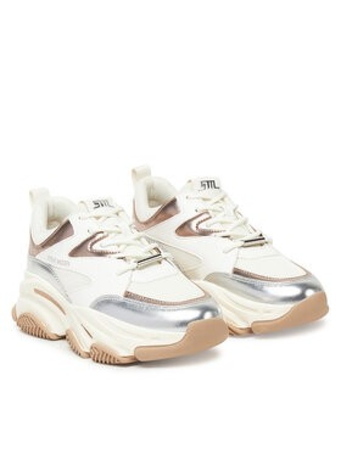 Steve Madden Sneakersy Progressive SM19000096 Srebrny