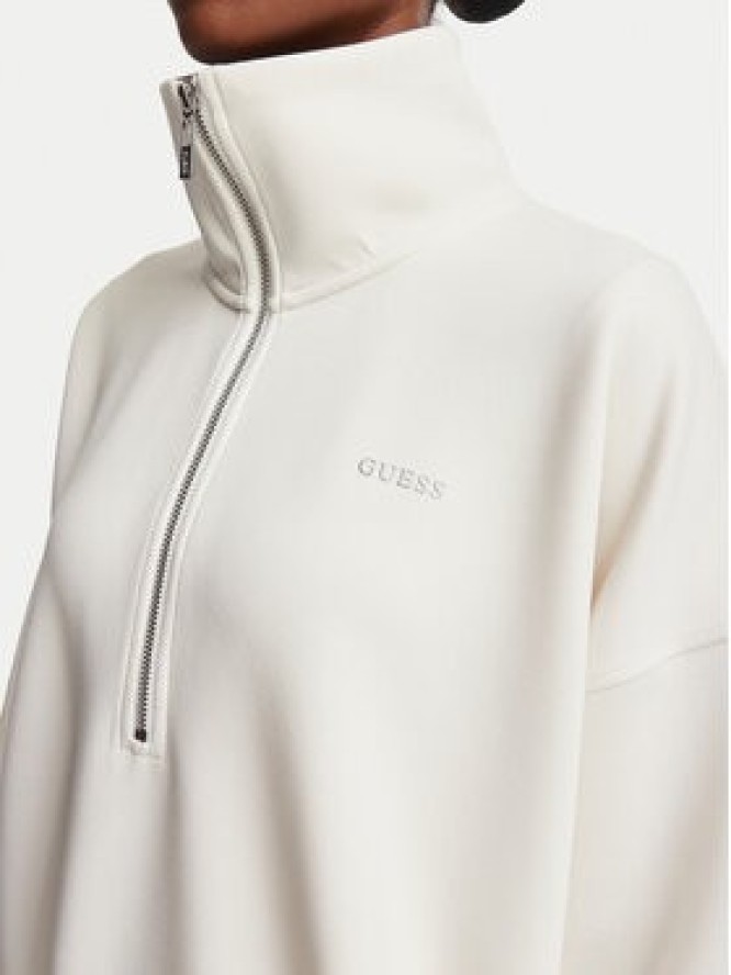 Guess Bluza V6YQ25 K4801 Kremowy Regular Fit