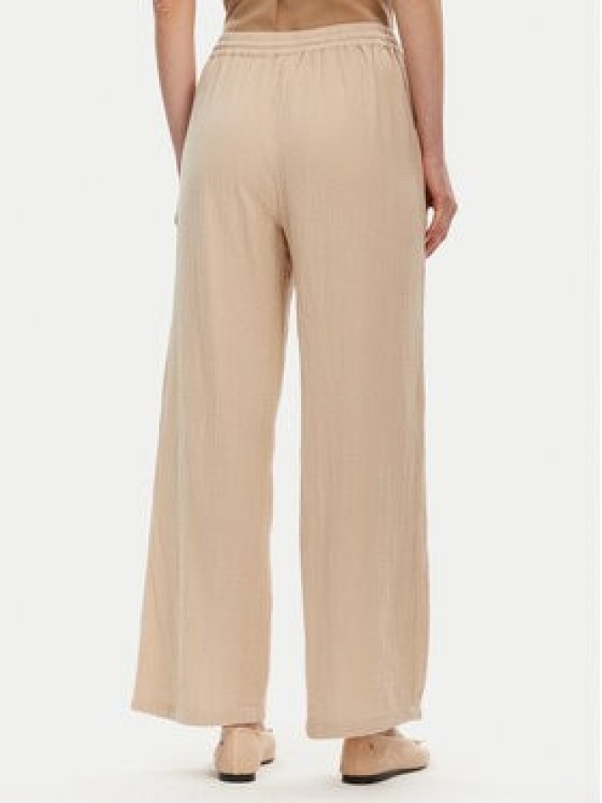 ONLY Spodnie dzianinowe Thyra 15296375 Beżowy Comfort Fit