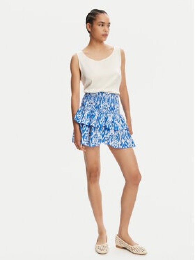 ONLY Spódnica mini Nadja 15351182 Niebieski Regular Fit