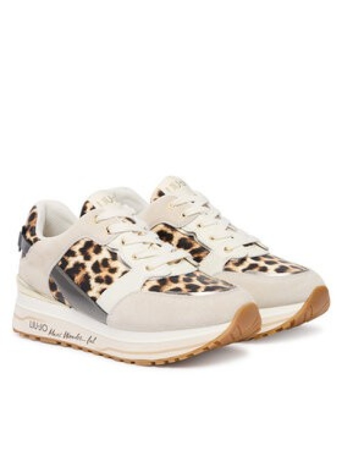 Liu Jo Sneakersy Maxi Wonder 91 BA6011 PX811 Beżowy