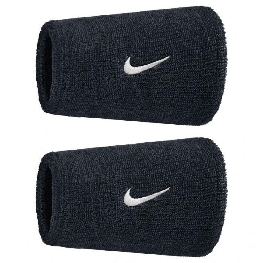 Polarowa opaska na rękę Nike Swoosh Classic Double Wide (x2)