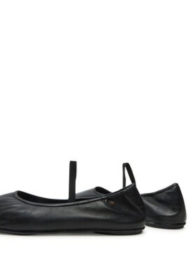 Tory Burch Baleriny Runway Ballet 157625 Czarny