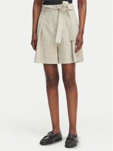 BOSS Szorty materiałowe Tojuna 50558545 Beżowy Relaxed Fit