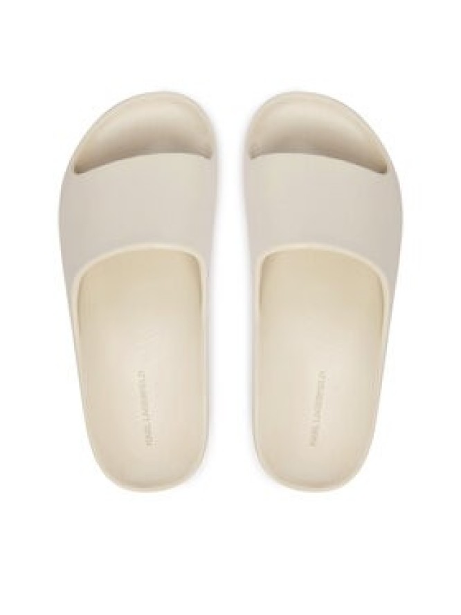 KARL LAGERFELD Klapki Kobo II KL86048F Écru