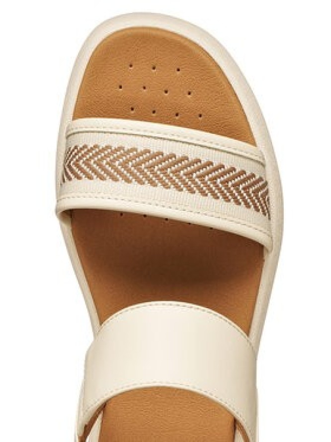 Geox Sandały D Camalei D650ND 05411 C1122 Écru