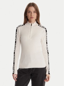 DKNY Sweter P5MSAY01 Écru Slim Fit