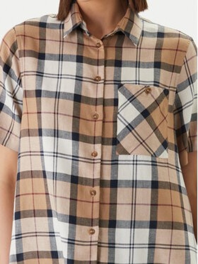 Barbour Koszula Fern LSH1744BR37 Beżowy Regular Fit