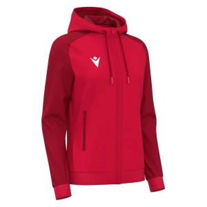 Damska bluza z kapturem full zip Macron Atlas