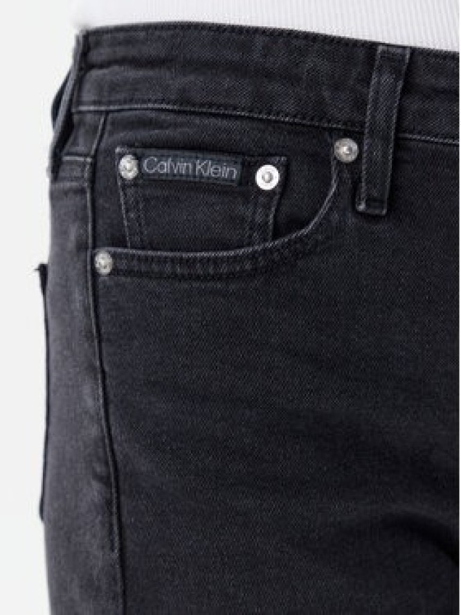 Calvin Klein Jeans Szorty jeansowe J20J225161 Czarny Regular Fit