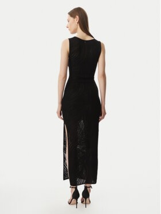 Guess Sukienka dzianinowa W6GKAX Z0981 Czarny Slim Fit