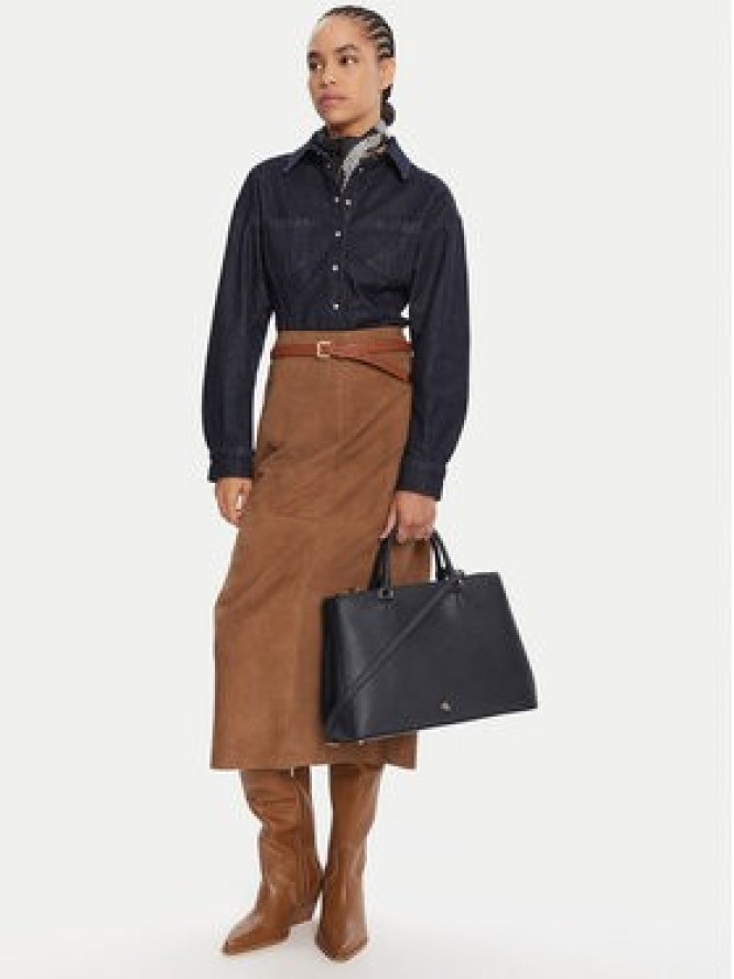 Lauren Ralph Lauren Torebka Hanna 37 431898556001 Granatowy
