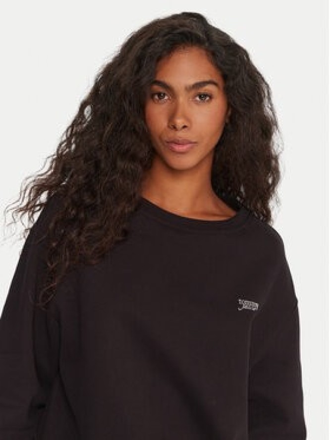 Tommy Jeans Bluza Silver Script DW0DW21961 Czarny Regular Fit