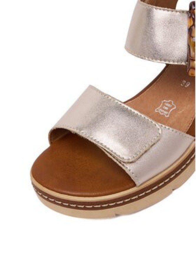 Remonte Sandały CEO-D2L53-90 Złoty