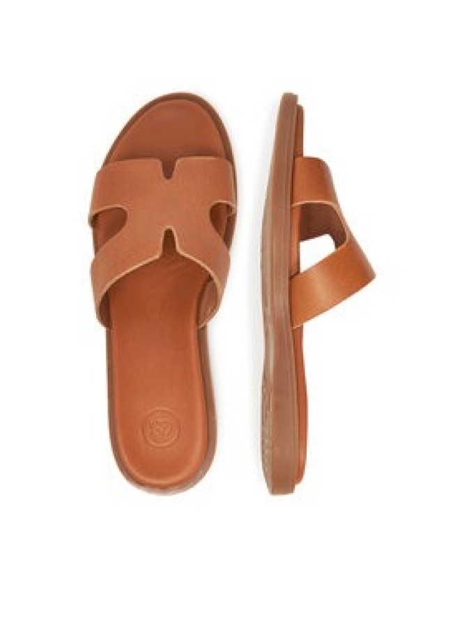 Gino Rossi Klapki ELLE-E25-27281 Brązowy