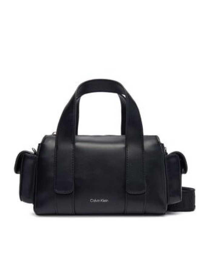 Calvin Klein Torebka Webbing Strap Pocket Bag LV04F3291G Czarny