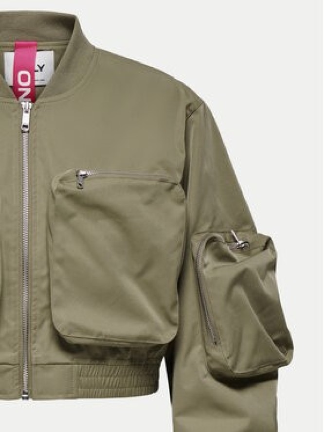 ONLY Kurtka bomber Saga 15336303 Zielony Regular Fit
