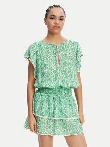 Melissa Odabash Sukienka letnia Keri Zielony Regular Fit