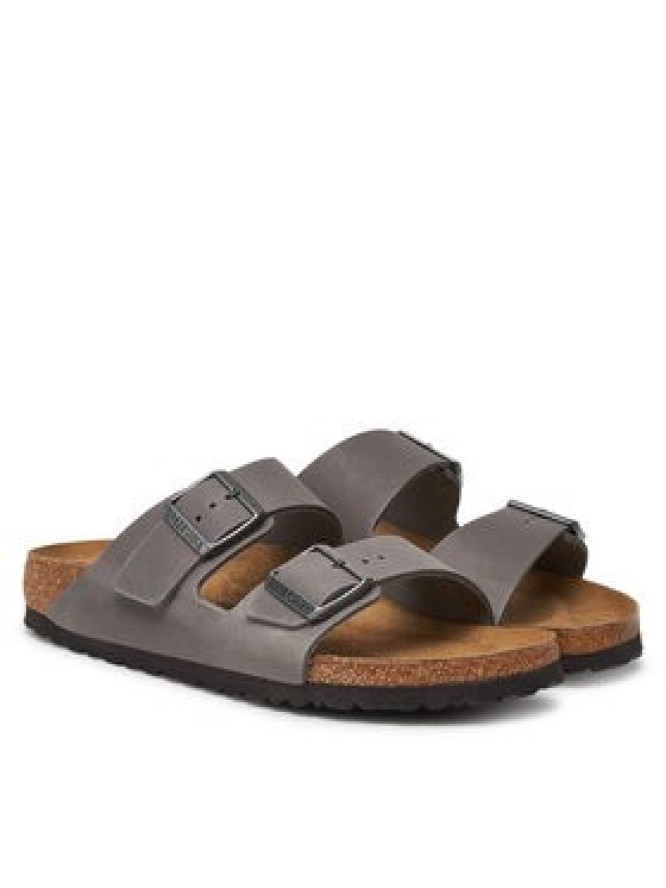 Birkenstock Klapki Arizona LEOI 1027026 Szary