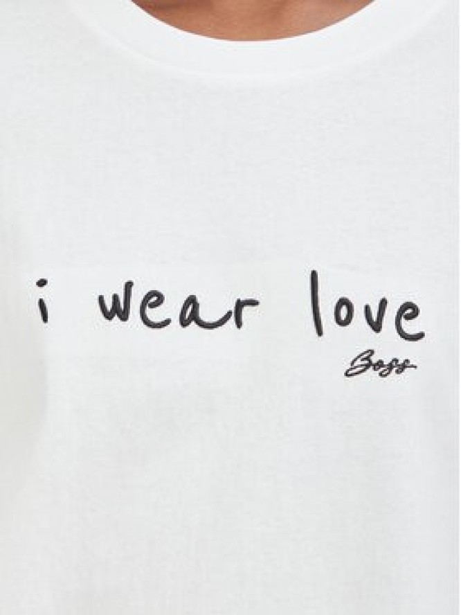 BOSS T-Shirt C_Eregular_9 50571491 Biały Relaxed Fit