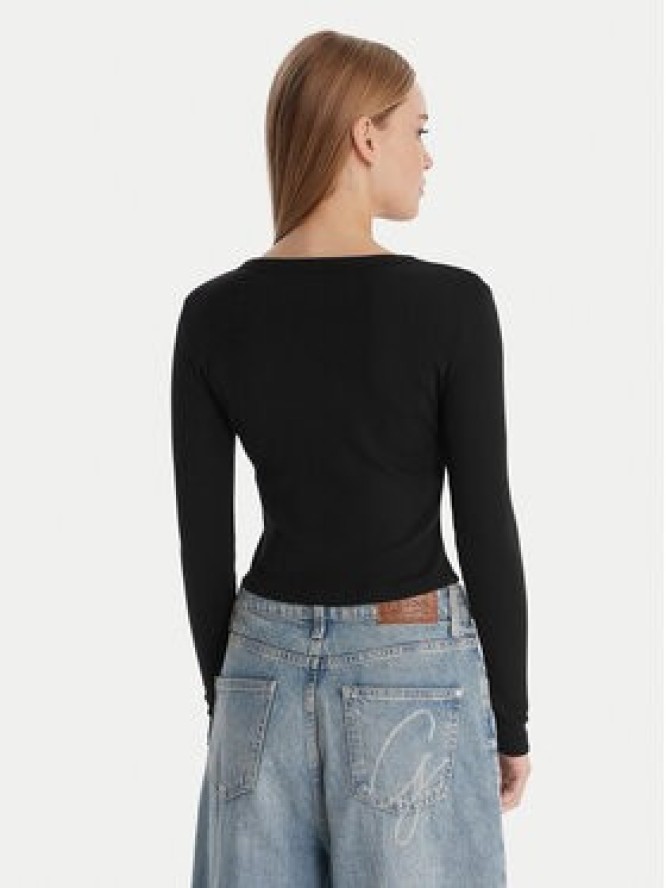 Guess Kardigan V6RP06 K8RT2 Czarny Regular Fit