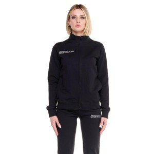 Bluza z bawełna z zamek błyskawiczny na co dzień