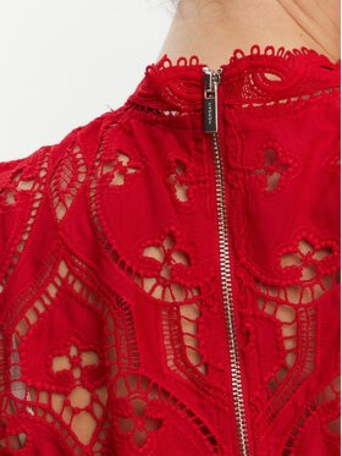 Morgan Bluzka 251-OMBRE Czerwony Regular Fit