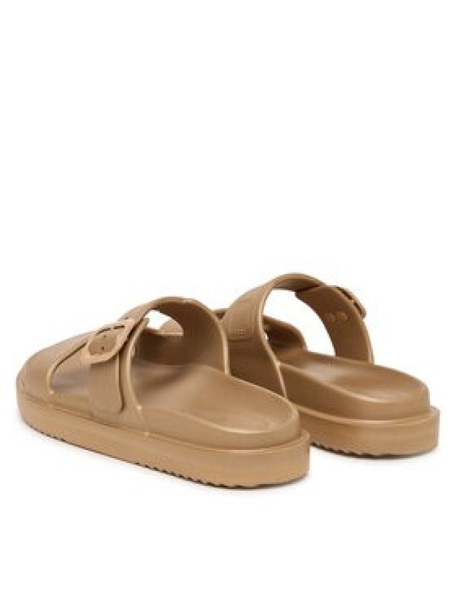 Tommy Hilfiger Klapki Double Strap FW0FW09114 Beżowy