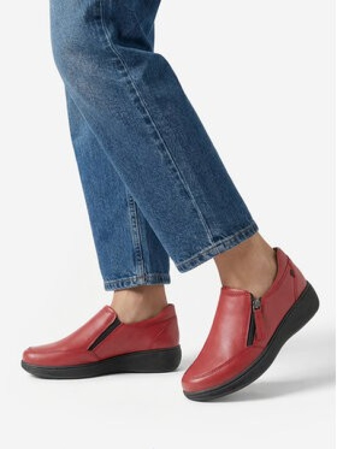 Go Soft Półbuty CEO-WI16-SAMSON2-01 Czerwony