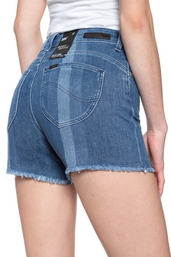 DAMSKIE SPODENKI LEE CUT OFF SHORT BODY OPTIX L37RQYYV 112108127