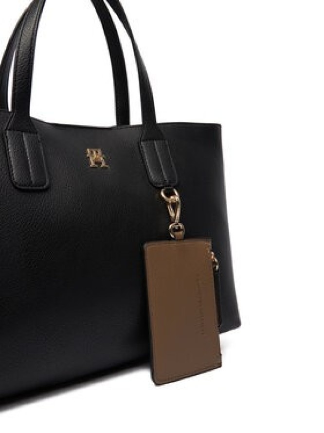 Tommy Hilfiger Torebka Th Icon Mini Tote AW0AW18233 Czarny
