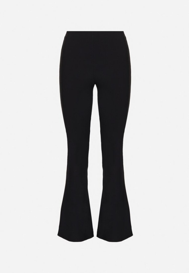 Granatowe Spodnie Dzwony Kostemus