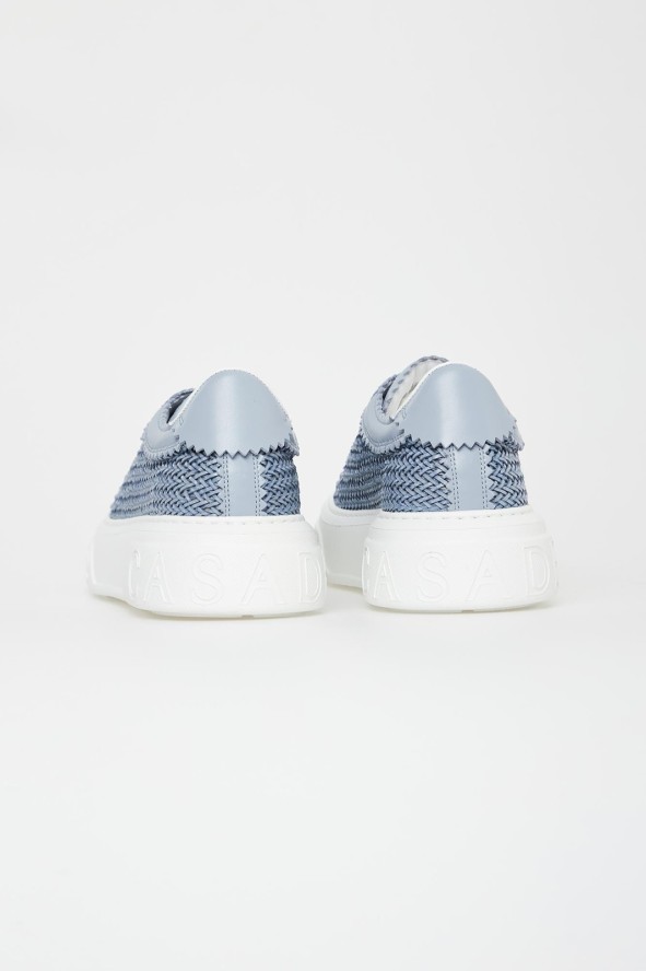 Sneakersy damskie plecione CASADEI