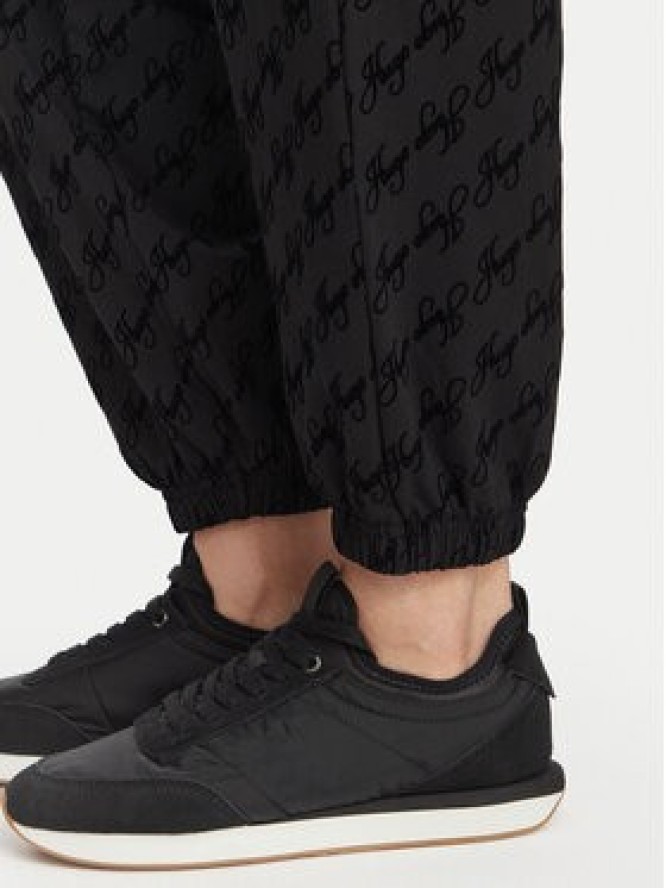 HUGO Spodnie dresowe Flokky 50566682 Czarny Relaxed Fit