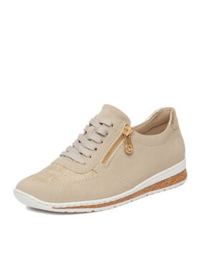 Rieker Sneakersy N5121-60 Beżowy