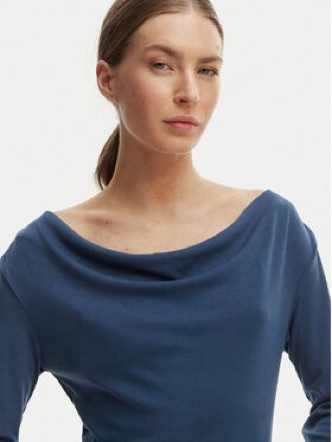 Vero Moda Bluzka Ice 10340793 Granatowy Regular Fit