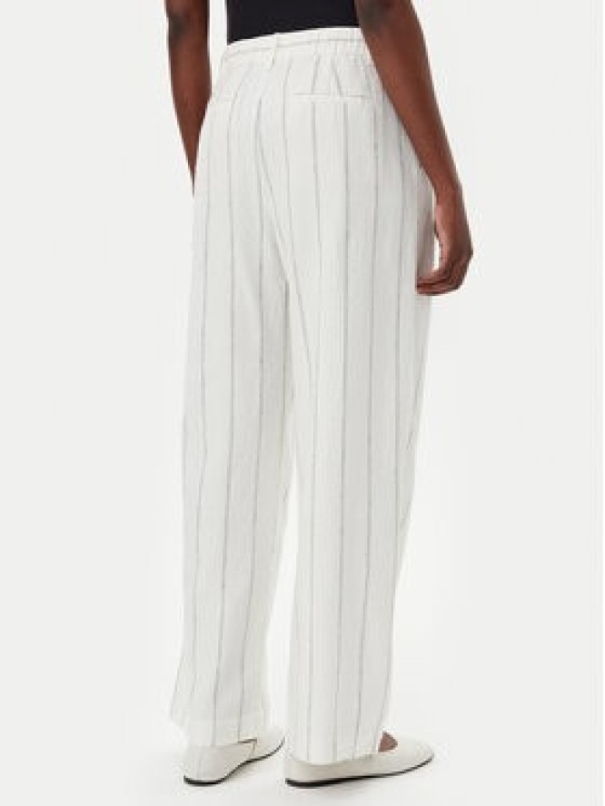 Gap Spodnie materiałowe 713998-01 Écru Wide Leg