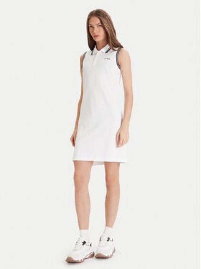 Guess Sukienka codzienna V5GK04 KCOK1 Biały Bodycon Fit