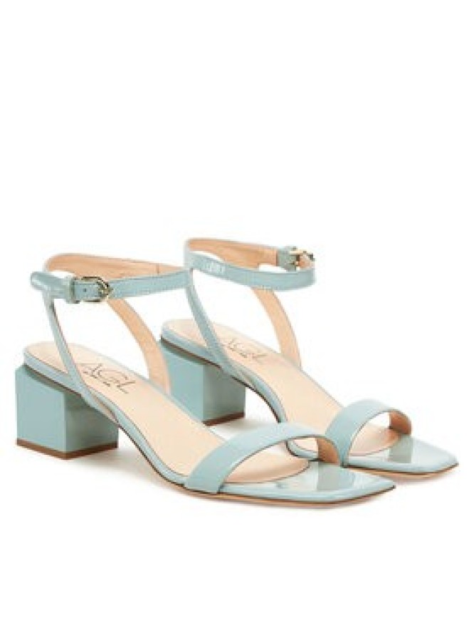 AGL Sandały Angie D660001PCKB120G457 Zielony