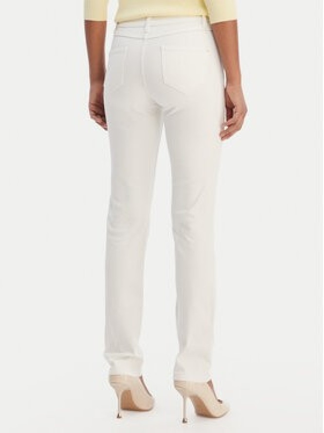 Morgan Jeansy 251-PETROI1 Biały Slim Fit