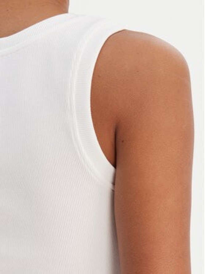 Fracomina Top FP26ST2001J40101 Biały Slim Fit