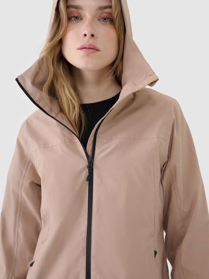 4F Kurtka przejściowa membrana 5000 damska - beżowa XXL
