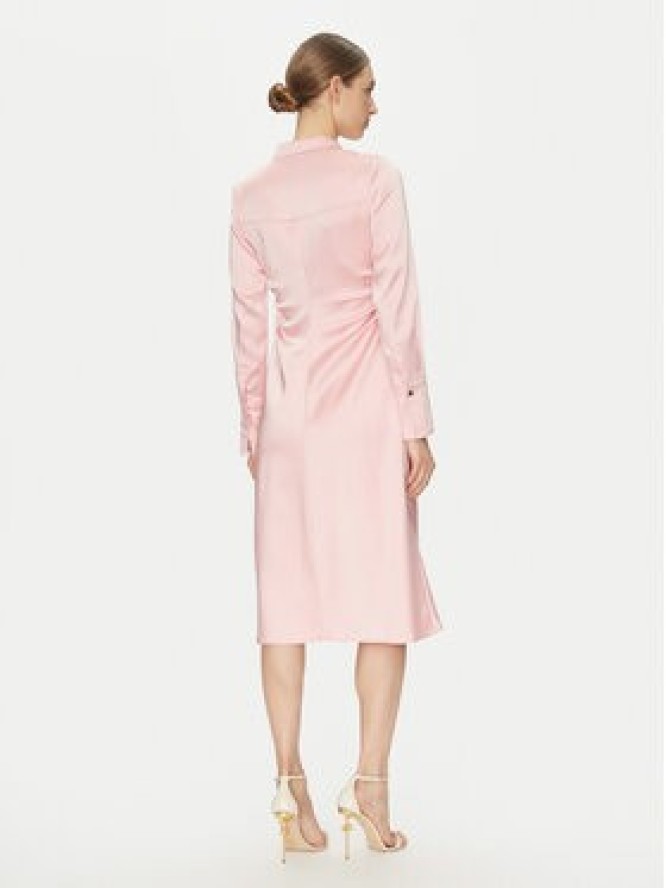 DKNY Sukienka koszulowa DD4KTE31 Różowy Regular Fit