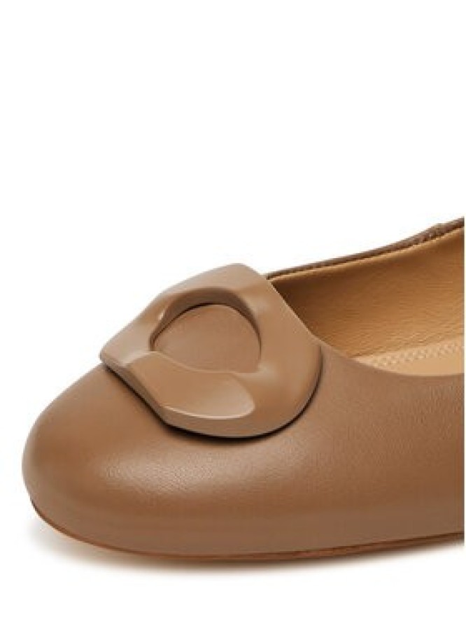 Sergio Bardi Baleriny WYL3692-2Z-SB Beżowy