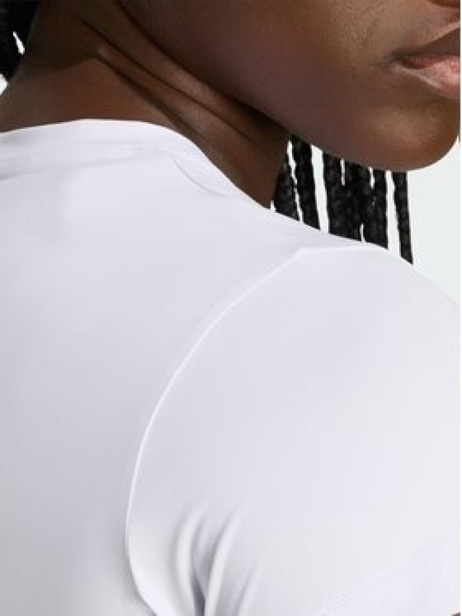 adidas Koszulka techniczna Primelift Essentials Workout Contour T-Shirt KQ8386 Fioletowy jasny Slim Fit