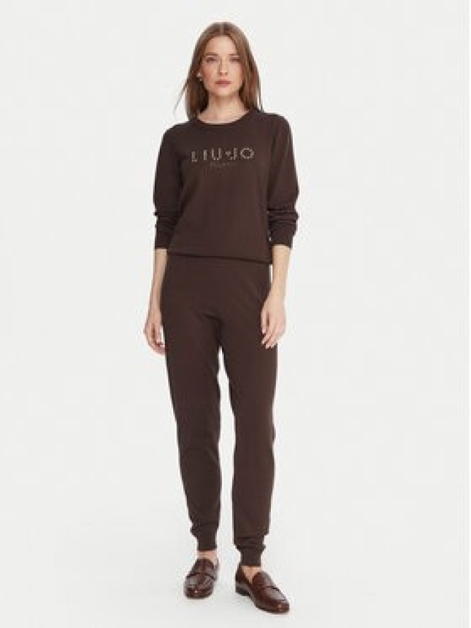 Liu Jo Sweter TF5248 MS63L Brązowy Regular Fit